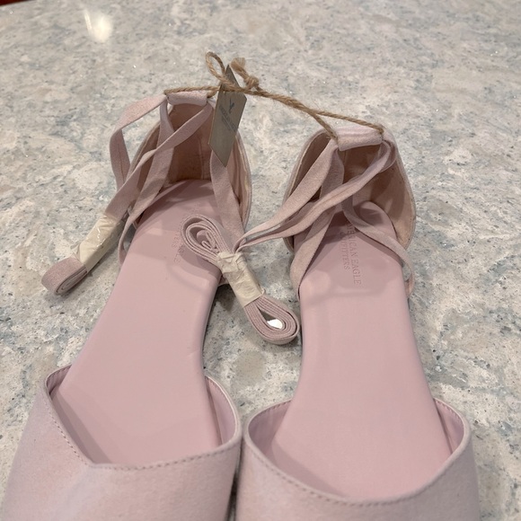 American Eagle Outfitters Lace Up Flats - Picture 2 of 7
